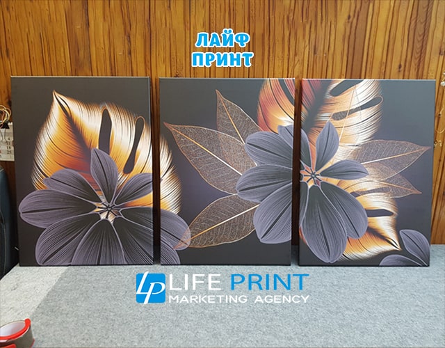 Приклади друку портрета на полотні Life-Print