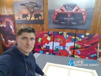 фотография на холсте пример лайф