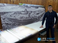 Печать фотографий на холсте в киеве пример