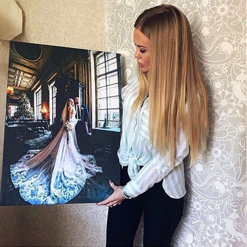 Образец печати фотографий на холсте Life-Print