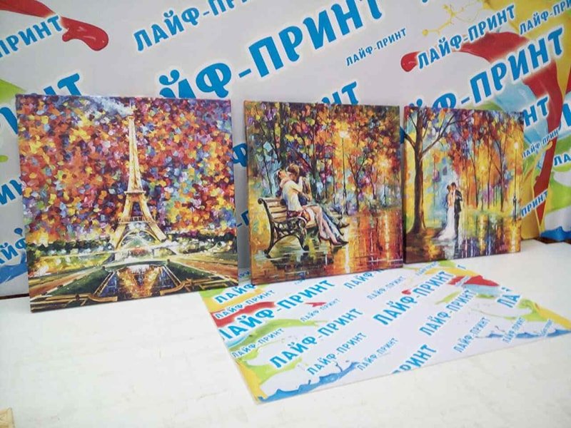 Как сделать принт на холсте