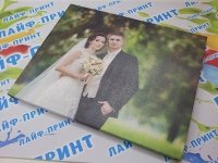 Фото портрет на холсте пример